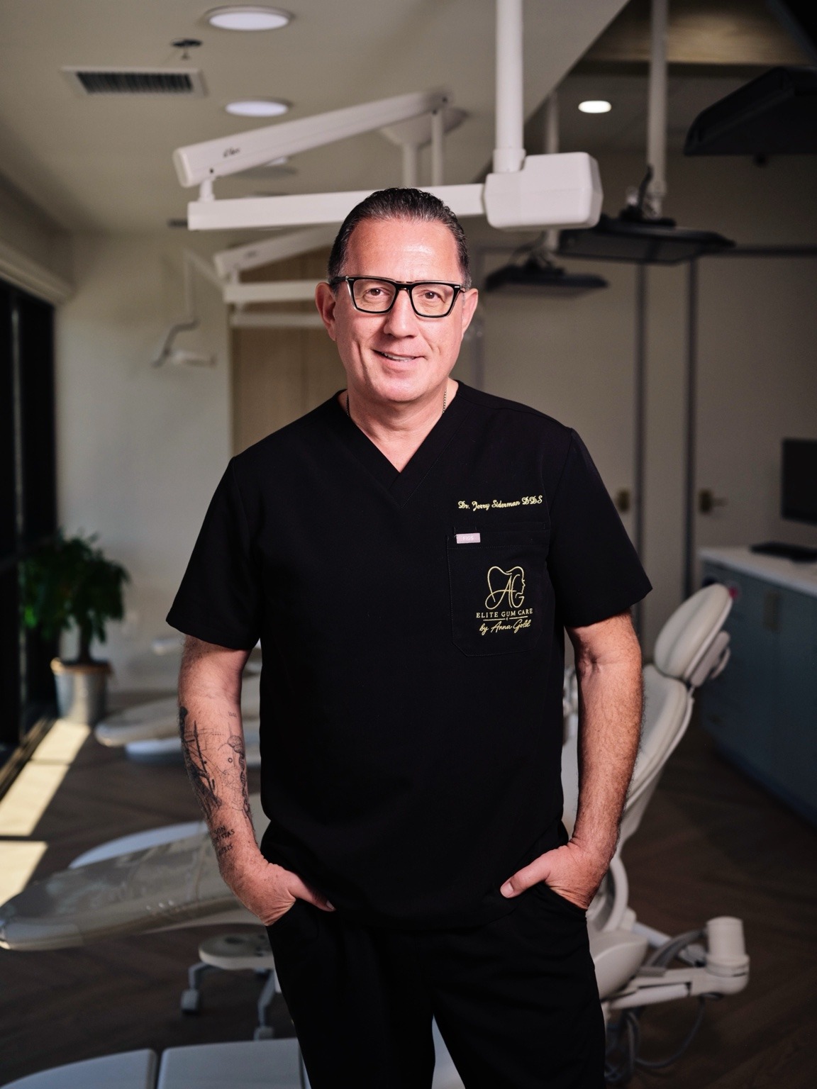 Dr. Jerry, co-founder and dental director of Elite Gum Care